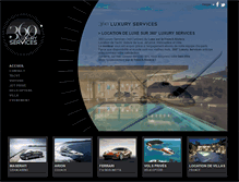 Tablet Screenshot of 360luxuryservices.com